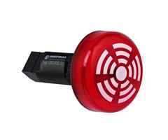 150.100.55 Werma  Combi Buzzer 150  24vDC øM22,5 1:RED 80dB(A) LED IP65 Continuous Tone